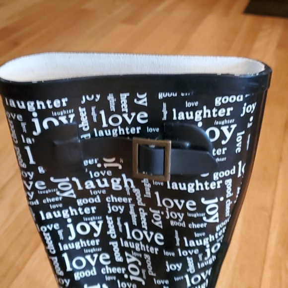 HENRY FERRERA RAIN BOOTS, WEDGE STYLE. - Picture 6 of 6